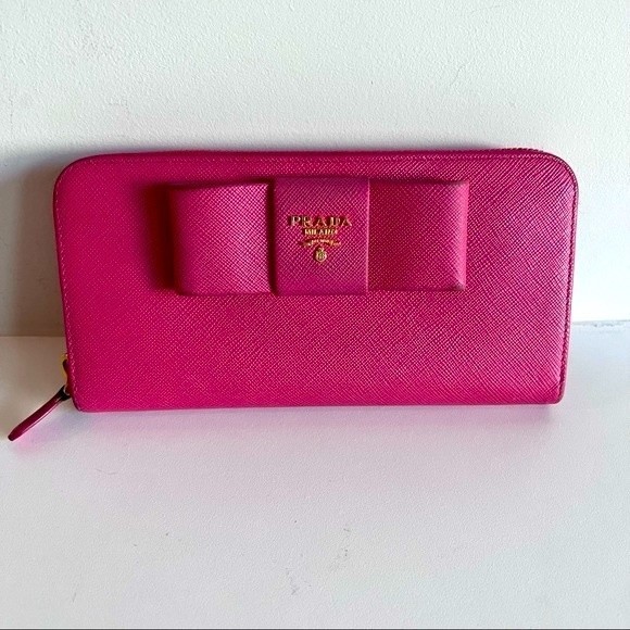 Prada Handbags - Prada Authentic Saffiano Leather Long wallet